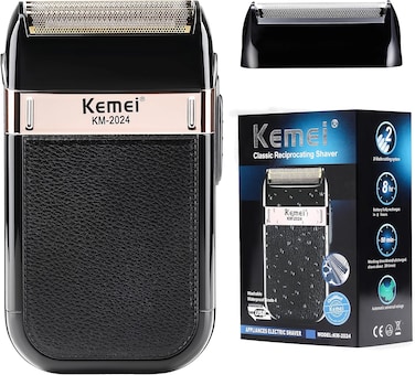 KEMEI Foil Shaver for Men,Waterproof Razor,Cordless Electric Rechargeable Shavers,Trimmer Razors Blade Washable Grooming