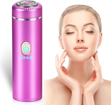 Electric Shaver Women IPX7 Watertight,USB Rechargeable, Painless Facial Hair Removal,Powerful epilator, Smooth Skin, Wet &amp; Dry Use, Women Facial Hair Remover