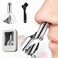 Premium Nose Hair Trimmer for Men, Manual Rotary Nose Hair Trimmer, Stainless Steel Nose Hair Remover for Men &amp; Women
