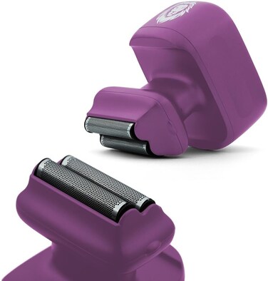 Skull Shaver One Lion Purple Pro Shaver for Women   Flawless Hair Removal   Electric Shaver with Stepped Twin foil Technology Holiday Gift