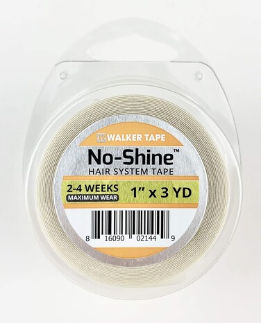 Walker Tape No Shine Double Sided 1" x 3 Yard Tape Roll (WKR-NS-S3)