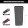 ZAXOP Resistant Silicone Mat Pouch for Flat Iron, Curling Iron,Hot Hair Tools (Grey)