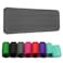 ZAXOP Resistant Silicone Mat Pouch for Flat Iron, Curling Iron,Hot Hair Tools (Grey)