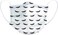 Volume Lash Print Disposable Face Mask   50 Pack   Lash Eyelash Pattern Printed 3D Volume Design for Lash Care Artist Technician