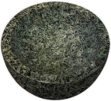 ShayVe Shaving Bowl for Shaving Soap &amp; Cream &mdash; Granite Shave Bowl For Shaving Soap &amp; Cream &mdash; Exquisite Heat Insulated Wet Shaving Kit Addition (Green Granite)