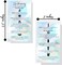 Lip Blush Aftercare Instructions Card   50 Pack   2x3.5" inches Business Card Size   Lip Glow Lip Blush PMU Lip Tint Lip Tattoo   Holographic Design