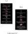 Boutique Marketing LLC Brow Tint Aftercare Card   50 Pack   2x3.5&rdquo; inch Business Cards   Matte Black with Rosey Pink Design