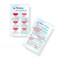 Lip Blush Stages of Healing &amp; Aftercare Instructions Card   50 Pack   2x3.5" inches Business Card Size   Lip Blush Lip Glow Lip Tint PMU Lip Liner Full Lip Tint Tattoo   Holographic Look Design