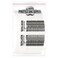 Signature Tape Contour Shape C 36-pcs = 1 Pack Sig C Matte 3/4" Wide X 3 Inch Long