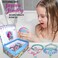 Mermaid Bath Bombs for Girls with Jewelry Inside &amp; Jewelry Box for Kids - Organic, Skin Moisturizing, Natural Bubble Bath Bombs for Kids with Surprise Toys, Birthday Day Gifts for Kids, Boys, Girls