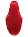 Red Sally Wig for Women Sally Costume the Nightmare Before Christmas Long Straight Red Wig Cute Soft Hair Wigs for Sally Costume Party AD027R