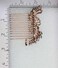 Faship Black Rhinestone Crystal Rose Gold Plated Floral Hair Comb