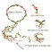 12PCS Multicolor Flower Crown Floral Headband Wreath Garland Headbands, 16 Pieces Flowers Tie on Ratton and Hemp Rope,Unique Design for Women Wedding Party Photo Props