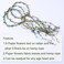 12PCS Multicolor Flower Crown Floral Headband Wreath Garland Headbands, 16 Pieces Flowers Tie on Ratton and Hemp Rope,Unique Design for Women Wedding Party Photo Props
