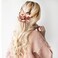Luxury 100% Pure Silk Scrunchies, Jumbo Large Size, Made in Canada, No Crease Gentle for Hair, Women Girl, Silk Hair Ties, Headband Elastic Ponytail Holders, Big Scrunchy (Shy Pink - 1pcs)