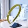Thin headbands for women,Fashion letters hairbands for teen girls, Simple womens headbands fashion.