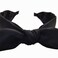 1Pcs Knotted Headbands for Women,Turban Headband Wide Headbands Bowknot Hair Band for Women (Black)