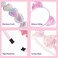 Headbands for Girls 6 Pack Toddler Headbands Glitter Kids Headbands Cat Bow Heart Star Crown Hairband Accessories for Toddler Girls Teens