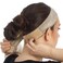 Wig Grip Headbands for Women,Adjustable Comfort Head Hair Band for Keeps Wig Secured,Prevents Headaches &amp; Hair Loss (Beige)