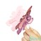 LUV HER Premium Butterfly Disney Stitch Angel Character Large Hair Clip - One Cute Hair Clip for Girls - Hair Accessories for Toddlers Little Girls Birthday Party Gifts, Ages 3+