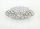 Faship Gorgeous Clear Crystal Floral Hair Barrette