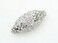 Faship Gorgeous Clear Crystal Floral Hair Barrette
