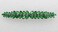 Faship Gorgeous Green CZ Crystal floral Hair Barrette