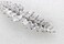 Faship Gorgeous Clear CZ Crystal Floral Hair Barrette Clip