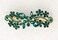 Faship Gorgeous Green Crystal Hair Barrette Clip