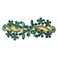 Faship Gorgeous Green Crystal Hair Barrette Clip