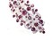 Faship Gorgeous Purple Crystal Floral Hair Barrette