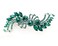 Faship Gorgeous Emerald Green Crystal Hair Barrette Clip