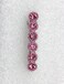 Faship Gorgeous Pinik Rhinestone Crystal Floral Small Hair Barrette Clip