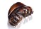 Hair Claw for Women, 4 Inch Pretty Hair Clip, Hair Grip for Thick Hair, Coffee and Niagara blue