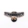 Hair Claw Clips Tortoise Barrettes Celluloid French Design Barrettes celluloid Leopard print Rhinestone Fashion Accessories with 2 Spiral Hair Ties