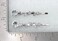 Faship A Pair Of Clear Premium Rhinestone Crystal Floral Hair Clips 2 Pcs Pins - Clear