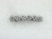 Faship Violet Purple Crystal Pearls Floral Small Hair Barrette Clip