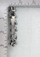 Faship Violet Purple Crystal Pearls Floral Small Hair Barrette Clip