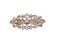 Faship Gorgeous Multicolors AB Rhinestone Crystal Floral Barrette