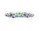 Faship AB Premium Rhinestone Crystal Floral Small Hair Barrette Clip