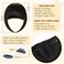 Bangs Hair Clip in Bangs, Fake Bangs Natrual Clip on Bangs Dark Brown,Faux Bangs Easy Clip in Hair Extenisons,French Bangs Fringe with Temples Hairpieces Curved Bangs for Daily Wear