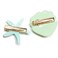 Shell Pearl Starfish Hair Clip Set for Women Girls, Acrylic Resin Alligator Hair Clips, Ladies and Girls Headwear Styling Tools Hair Accessories - Green