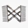 Stretchy No-Slip Hair Clip for Thick, Wavy Naturally Curly, Kinky Hair - Updos in Seconds, No Damage, Creases, or Pain - Comfy UpDo, Ponytail, French Twist, Bun (Earth - Large)