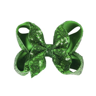 5 Inches Sequins Large Bows Alligator Hair Clip Hair Barrettes Accessories for Women Teens Girls Kids