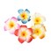10 Pcs Colorful Hawaii Plumeria Flower Clips Hawaiian Flower Hair Barrettes Beach Party Hair Clips Artificial Tropical Hairpins for Wedding Hair Clips
