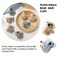 Gray and Khaki Koala Stuffed Animal Clips,Plush Koala Shaped Hair Clips,Small Stuffed Koala Clip Hair Claws,Small Animal Hair Barrettes,Cute Animal Clamps Headwear Hair Accessories Cute Design