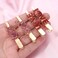 Glitter Valentine&rsquo;s Day Hair Clips Rhinestone Love Letter Hairpins for Women Girls Sweet Romantic Cupid Heart Alligator Clips Barrettes Pretty Styling Hair Accessory Holiday Party Gifts