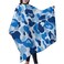 Adult Barber Cape,Camo Camouflage Professional Salon Haircut Capes,Haircut Kit Hairdressing Apron for Home Salon and Barbershop, One Size