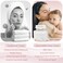 100% Cotton Disposable Face Towel Biodegradable Face Towel for Drying Face 50 Count/Box Extra Thick Soft One Time Use Face Towels 10"&times;12" Large Clean Towels for Sensitive Skin, Baby Care