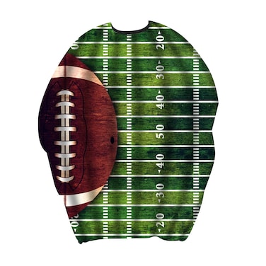 American Football Waterproof Haircut Cape for Adults &amp; Kids Professional Barber Cape with Adjustable Snap Closure 51"x55